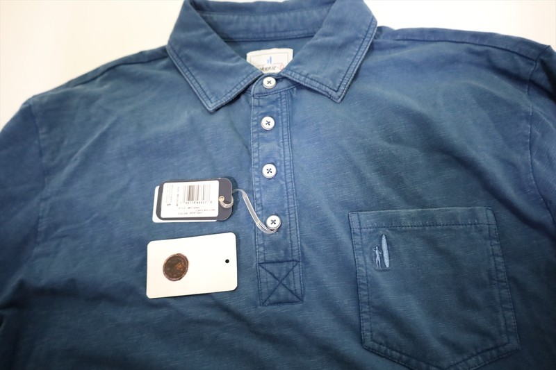 Johnnie-O Coastal Washls_SMS Long Sleeve Polo Mens Medium Sport Navy INV12987205 gallery