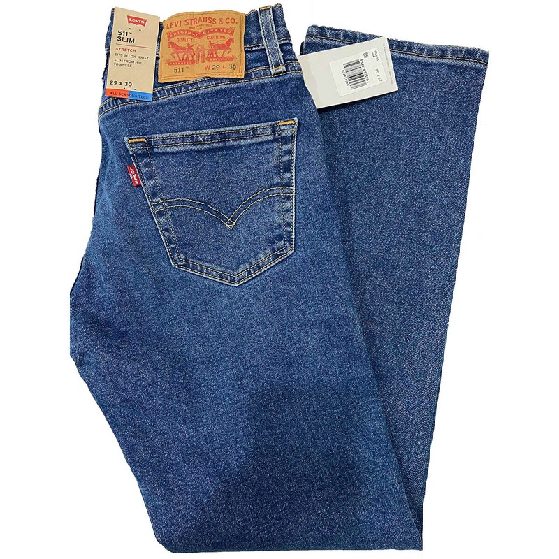 Levi’s Men’s 511 Slim Jeans Kota Ambon Stretch 045114779