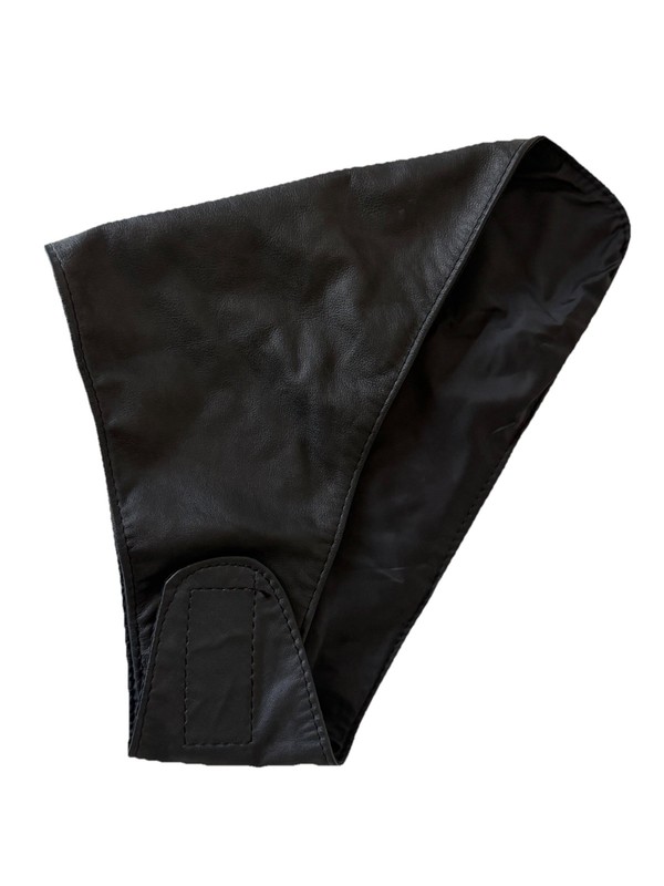 HIGHWAY LEATHER Facemask Motorcycle Leather Half Face Mask gallery