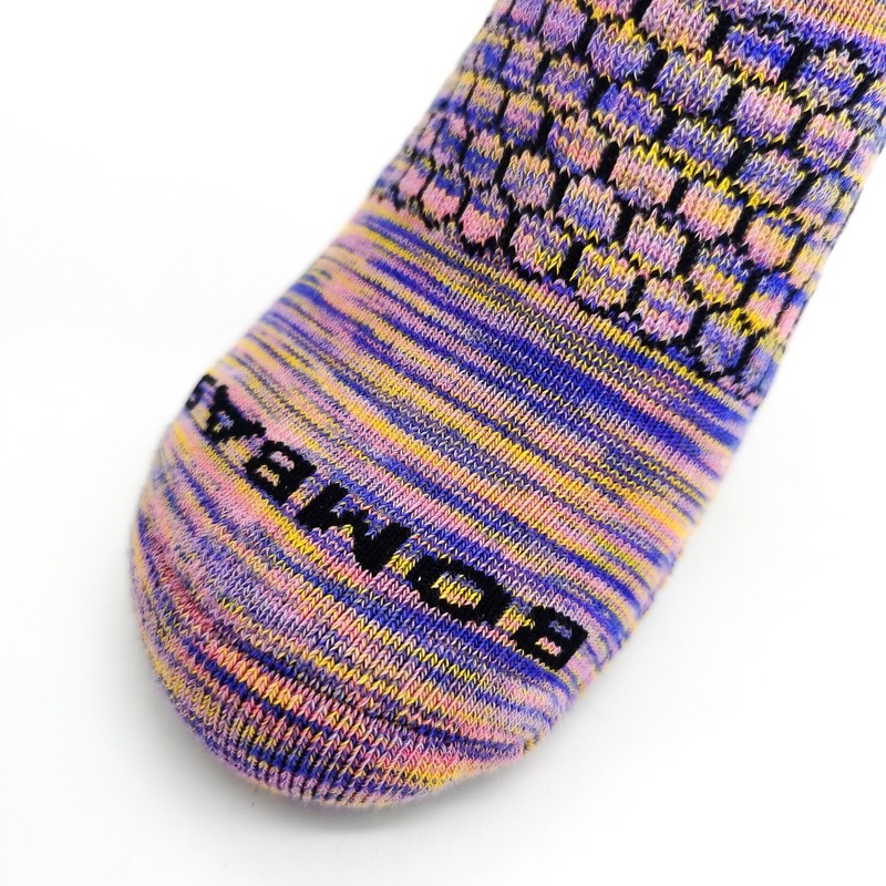 4 pairs BOMBAS Women's Performance Gripper Honeycomb Ankle Socks size M 6-10 gallery