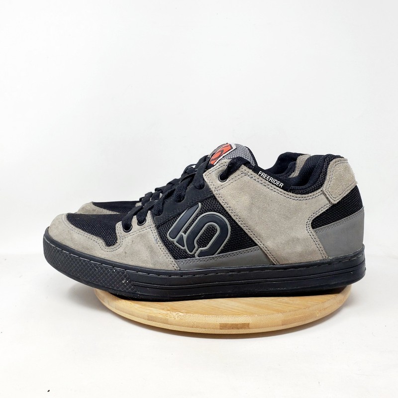 Five Ten Freerider Shoes Mens 10.5 Black Beige MTB Downhill Lace Up Low Sneaker