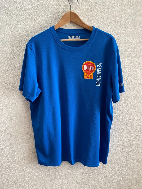 Plano Balloon Festival 2011 1/2 Marathon 5K New Balance T-Shirt Men’s XL Blue
