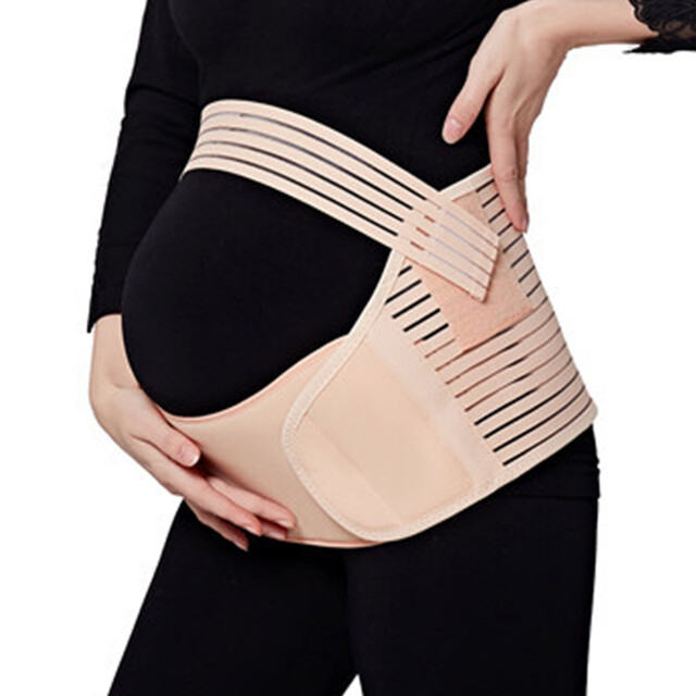 PREGNANCY MATERNITY BELT LUMBAR BACK SUPPORT WAIST BAND BELLY BUMP BRACE STRAPS gallery