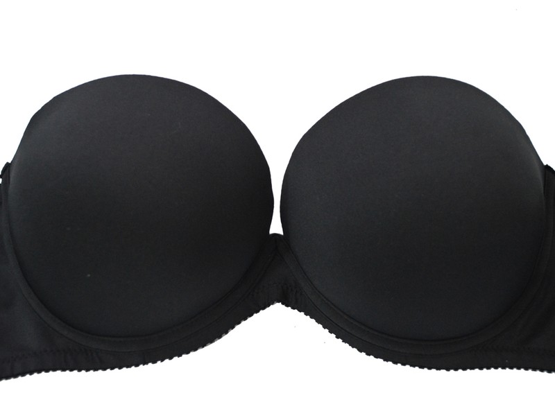 Super Boost Push up Bra Thick Padded Support Add 2 Cup Strapless Lingerie BCD gallery