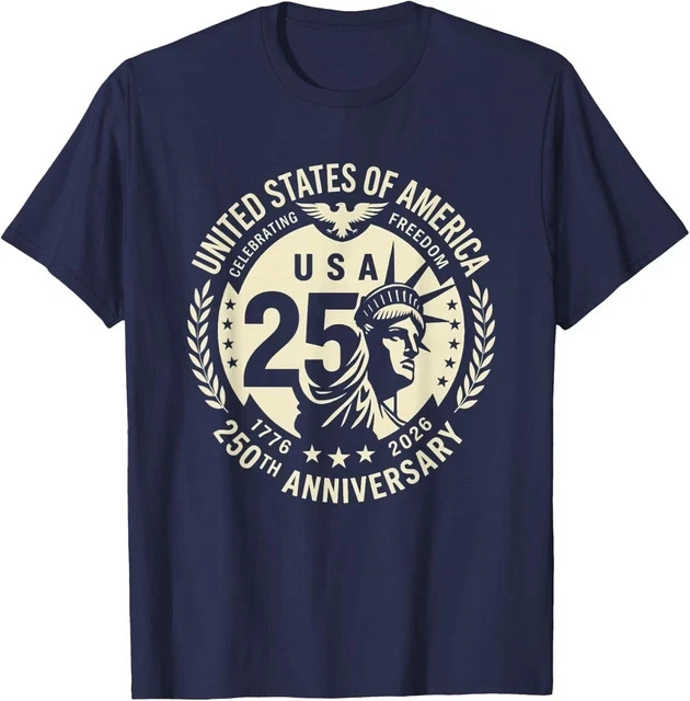 Patriotic 250 Years USA 250th Anniversary USA 4th of July Unisex T-Shirt