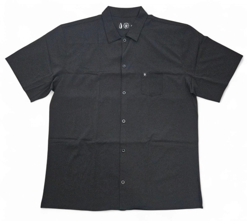 Tachuntfish THF Mojito Murdered Out Black Button Up Shirt Mens 4XL Original Fit