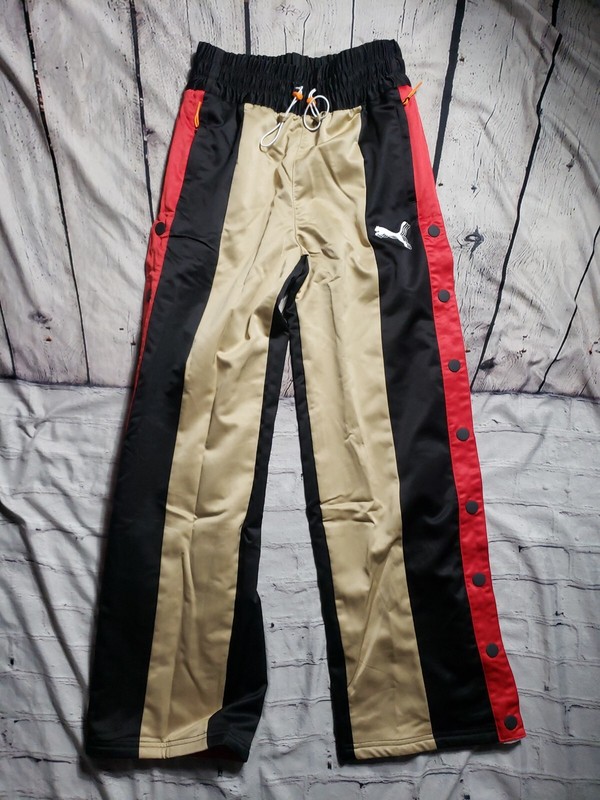 $150 Puma June Ambrose XS Diggins Breakaway Track Pants NBA Hoops Red