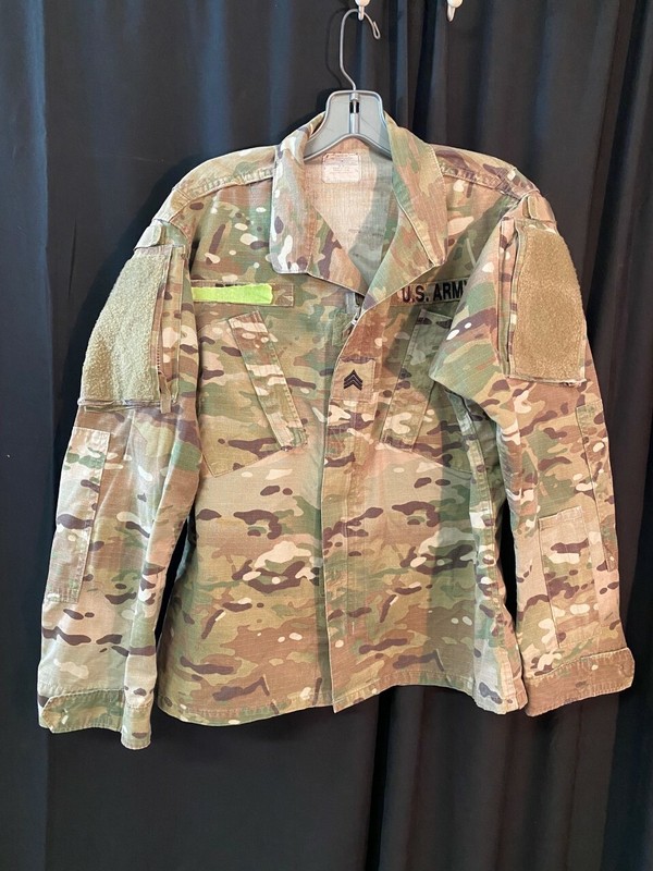 Coat Utility Army Combat Uniform XS S M L XL 2XL Ripstop OEF OCP Multi Cam BDU