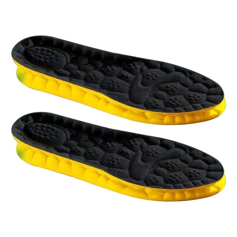 Insoles Orthopedic Supersoft For Sports Shoes 4D Inserts Feet Shock Absorption