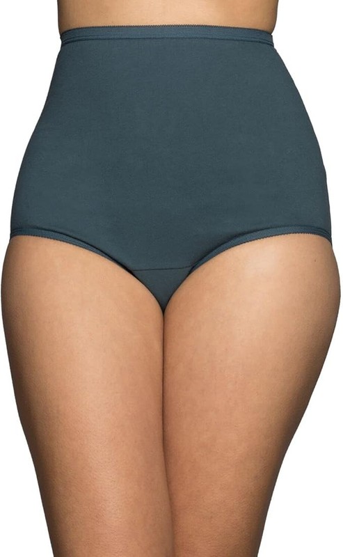5 Pack Vanity Fair Cotton Briefs 15318 MIX Solid Colors Sz- 6~7~8~9~10 $5 EA gallery