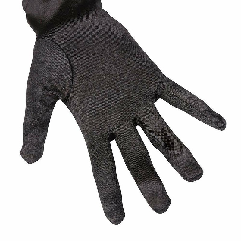Stretchy Long Opera Gloves Party Satin Gloves Adult Size Elbow Length Wedding US gallery