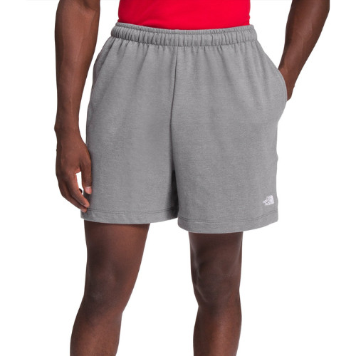 The North Face NF0A81TYDYY Fleece Shorts Men’s Gray Simple Logo Cotton CLO220