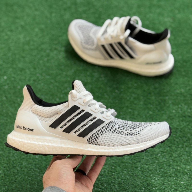 Adidas Ultra Boost 1.0 White Core Black Mens JR1987 NEW Multi Sz