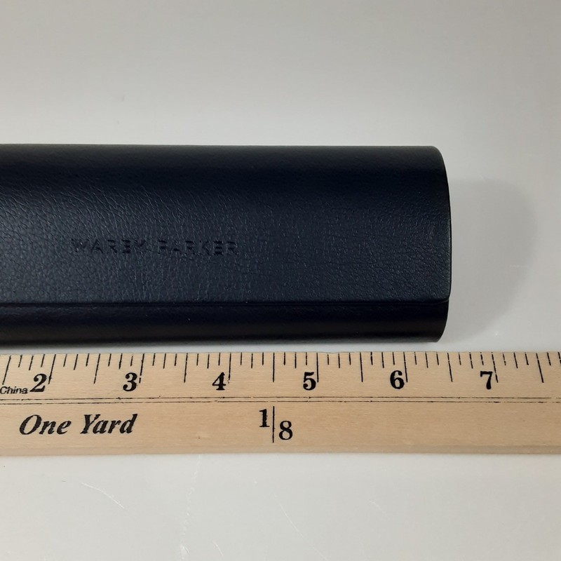Warby Parker Hard Shell Eyeglasses Case Sunglasses Storage Case Travel Blue gallery