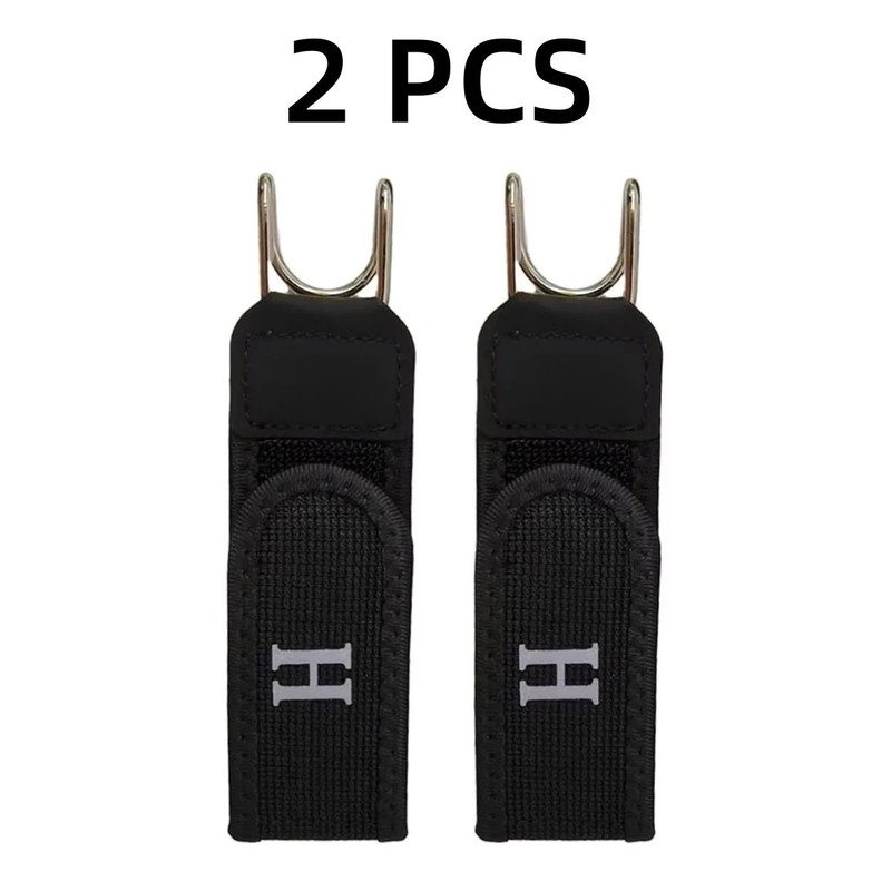2 Pack Buckleless Elastic Belt Adjustable Waist Belt for Men Women