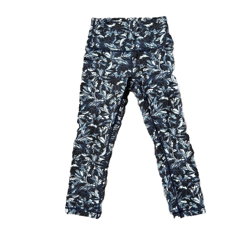 Lululemon Wunder Under Full-On Luxtreme Crop Hi-Rise Embellished Multi Size 4