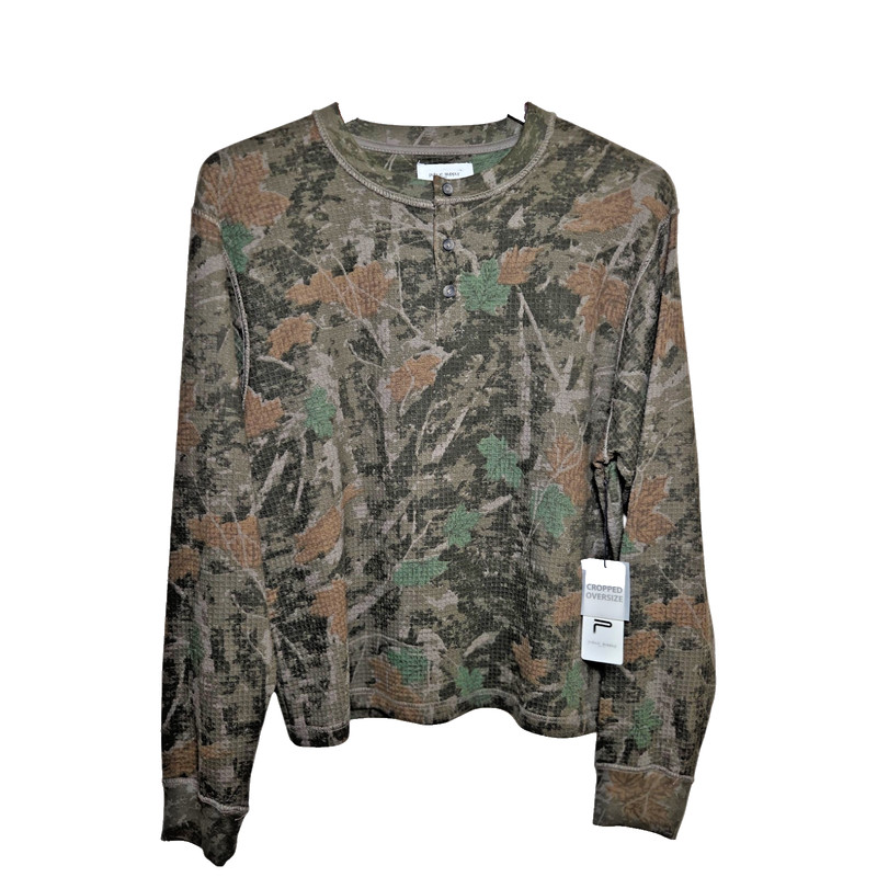 Public Supply NYC Oversized Long Sleeve Shirt Medium NEW With Tags