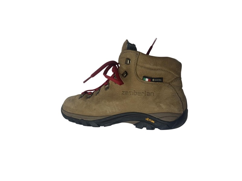Zamberlan Hiking Boots Mens Size 6 Nubuck Gore-Tex Vibram Waterproof Made Italy