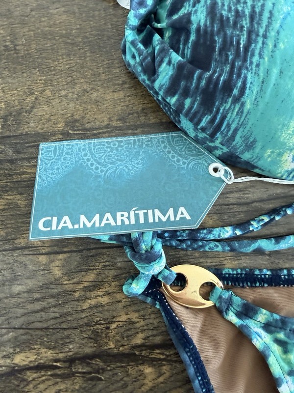 NEW WITH TAGS CIA Maritima Bikini Set Size Small Or Medium (Top / Bottom)