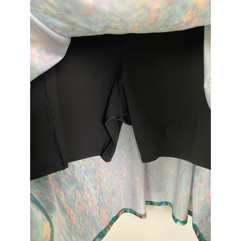 Dona Jo Green Multi Golf Tennis Athletic Skort 4 (XXL) gallery