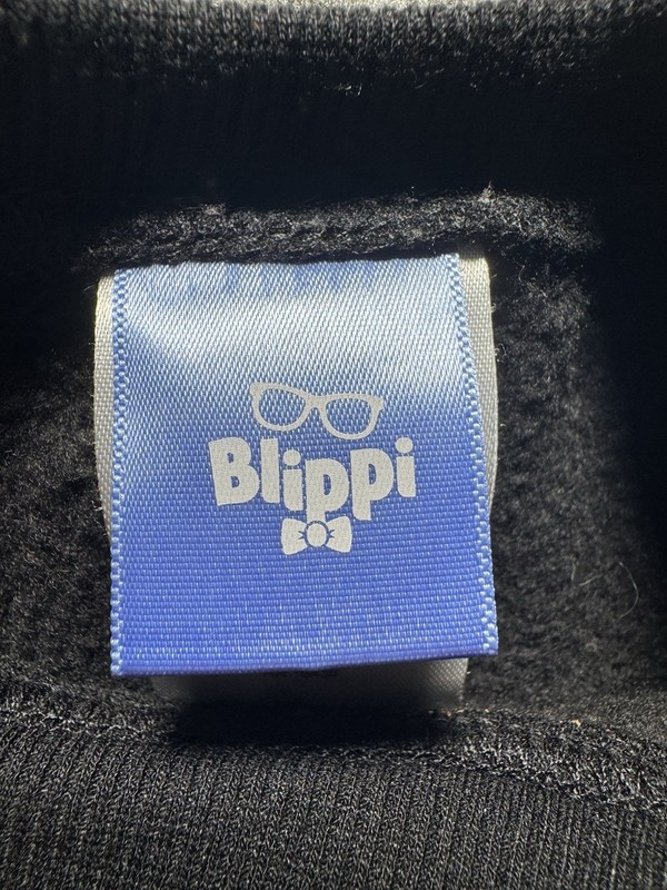 Blippi Toddler Pullover Graphic Print Sweatshirt Size 4t Black gallery