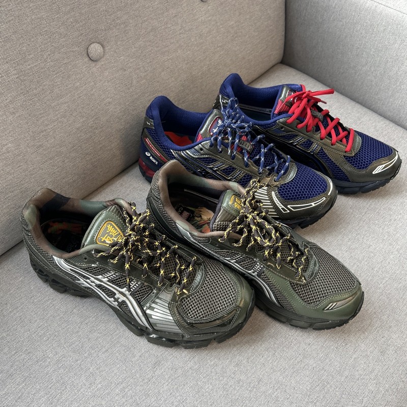 KITH MARVEL VS. CAPCOM Sz 9.5 Guile vs Captain America – Asics Gel-Kayano 12.1