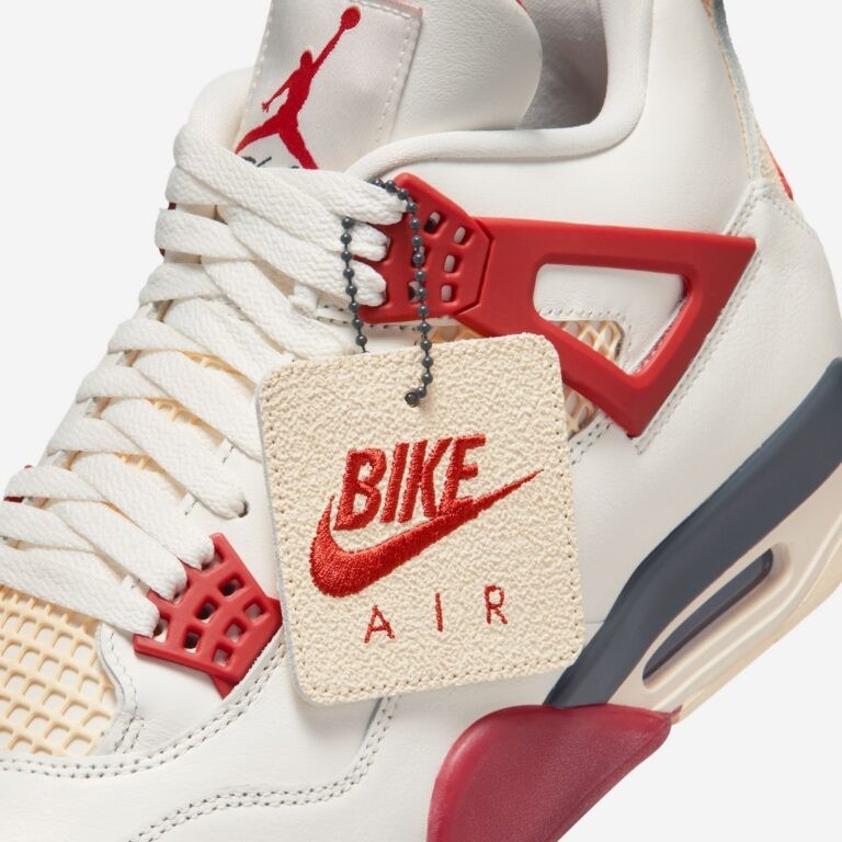 BIKE AIR x Nigel Sylvester x Air Jordan 4 IQ8055-100 'Brick After Brick' gallery