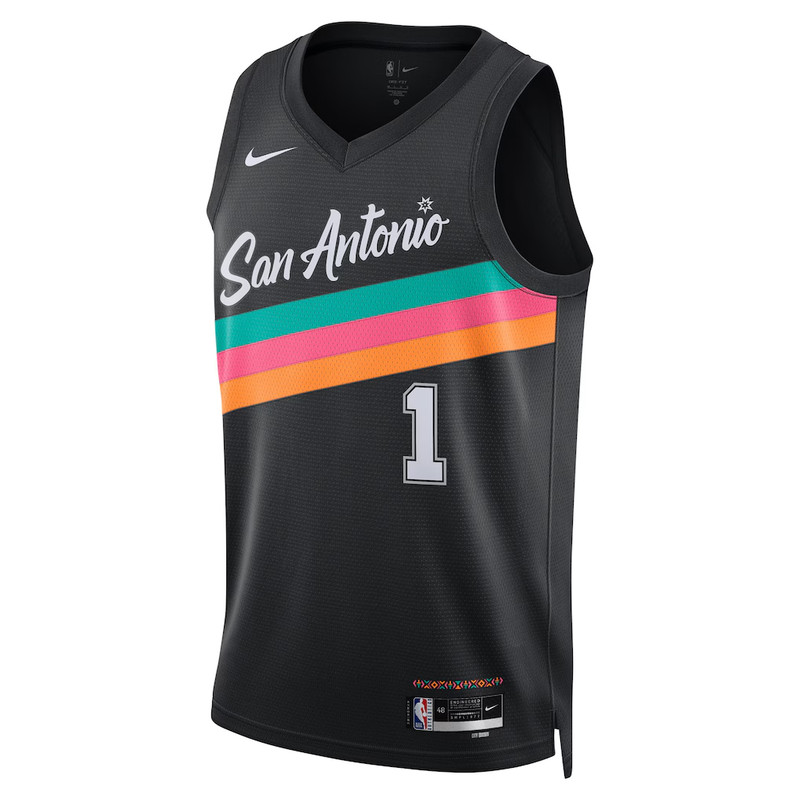Nike Victor Wembanyama San Antonio Spurs Swingman Jersey 2025/26 City Edition gallery