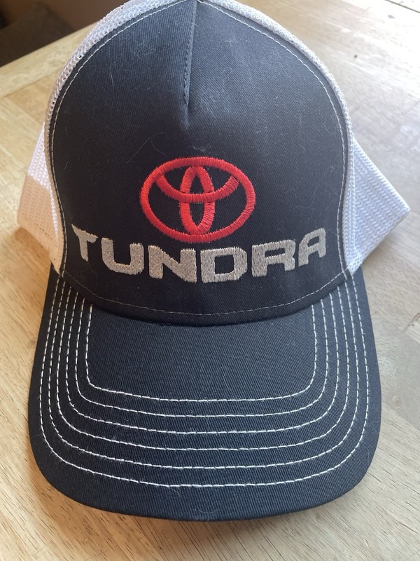 Toyota Tundra Embroidered Snapback Trucker Curved Bill Cap Hat
