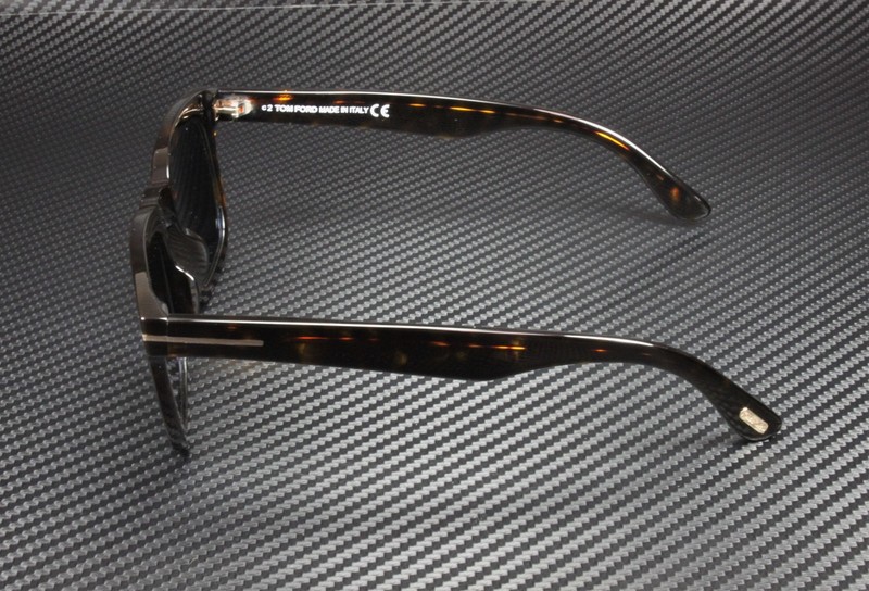 TOM FORD Dax FT0751 52N Dark Havana Green 50 mm Men's Sunglasses gallery