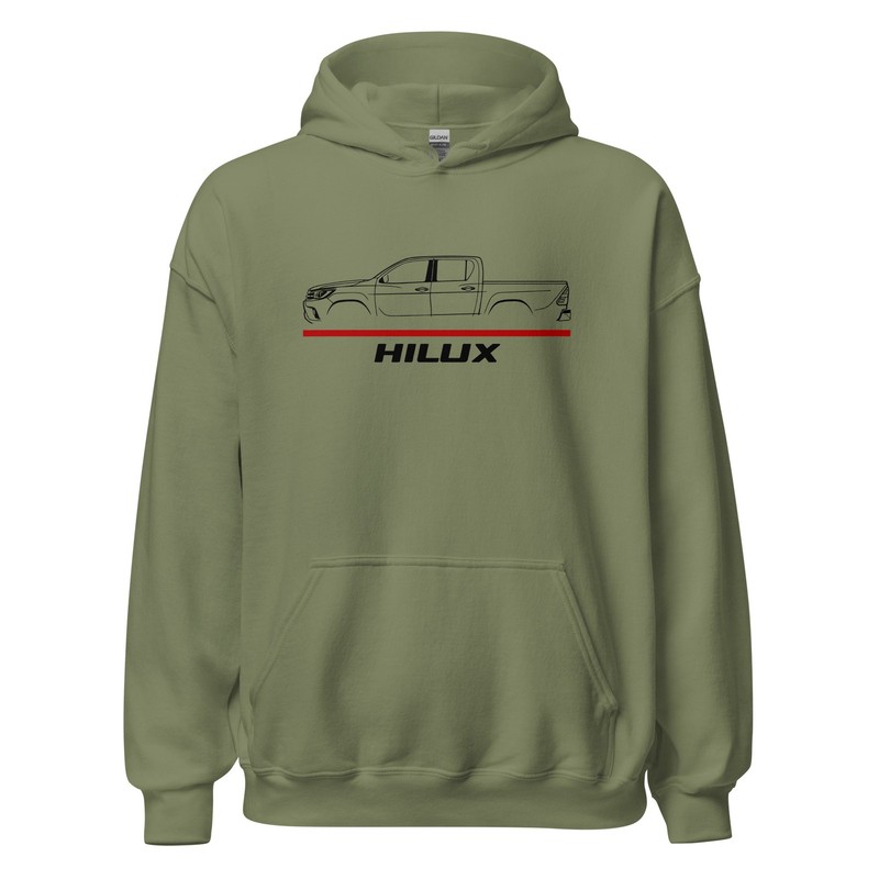 Premium Hoodie For Toyota Hilux 2019 Truck Car Fans Christmas Gift
