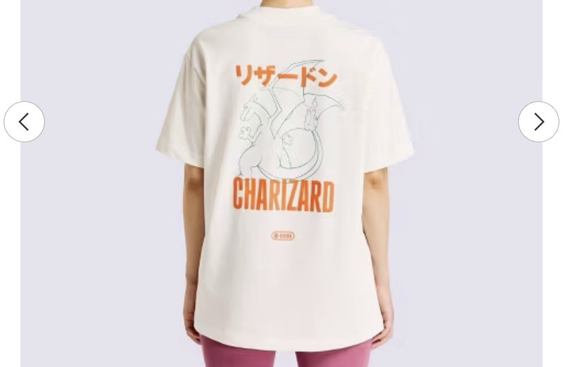 Adult Charizard Graphic Short Sleeve Crewneck T-Shirt – Pokémon x Target XS