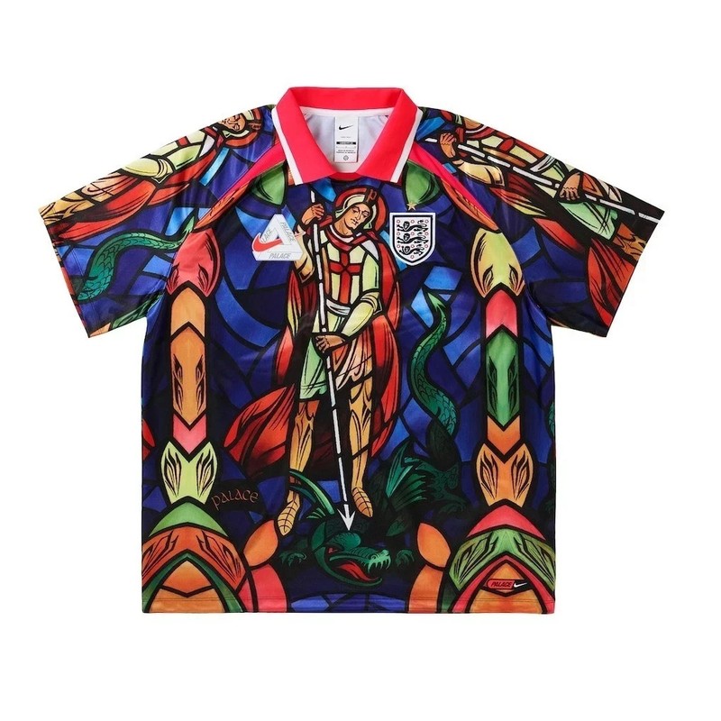 Palace x Nike England Dri-FIT Football Jersey Bright Crimson - MEDIUM *PRESALE*