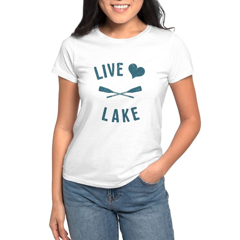 CafePress Live Love Lake Women’s T-Shirt (1769501148)