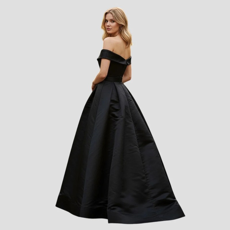 Chic & Sassy Off-Shoulder Evening Delight gallery