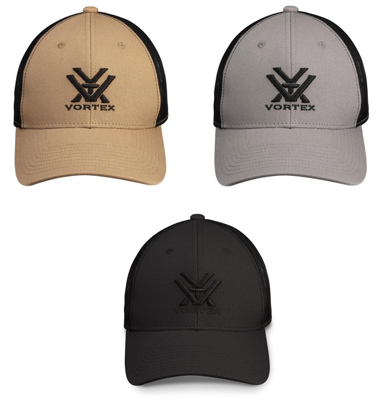 Vortex Optics Core Logo Embroidered Hat Sandbar/Stone/Black Cap OSFM