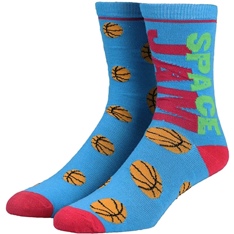 Space Jam Men’s Basketball Crew Socks – size 5-10 – NWT