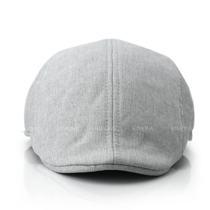 Summer Linen Plain Newsboy Gatsby Cap Ivy Hat Golf Driver Mens Flat Cabbie I gallery