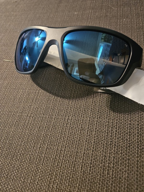 Vortex Optics Jackal Sunglasses UV Protection Polarized Ballistic Rated Blue