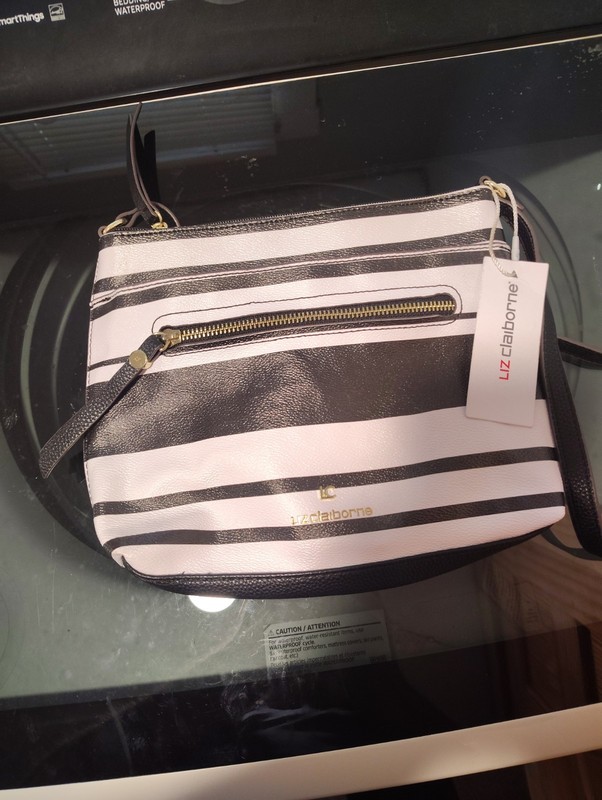 liz claiborne purse Black And White gallery