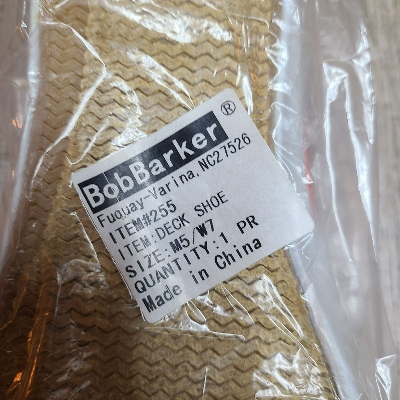 Bob Barker Durable Canvas Deck Step-in Prison Inmate Shoe M5/W7 Orange 255-OR gallery