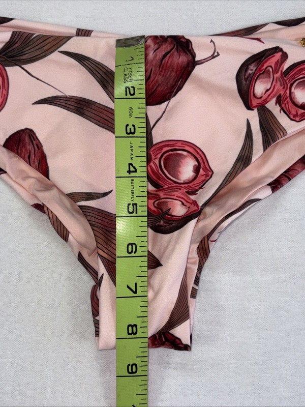 Dulzamara Bikini Bottom Only Doria Print Non Adjustable Cheeky Size Medium D12 gallery