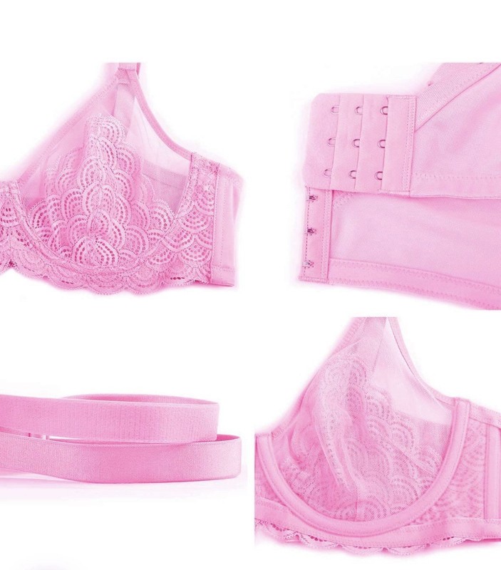 Mermaid Scales Lace Underwire Bra- HSIA 34DD-42DDD gallery