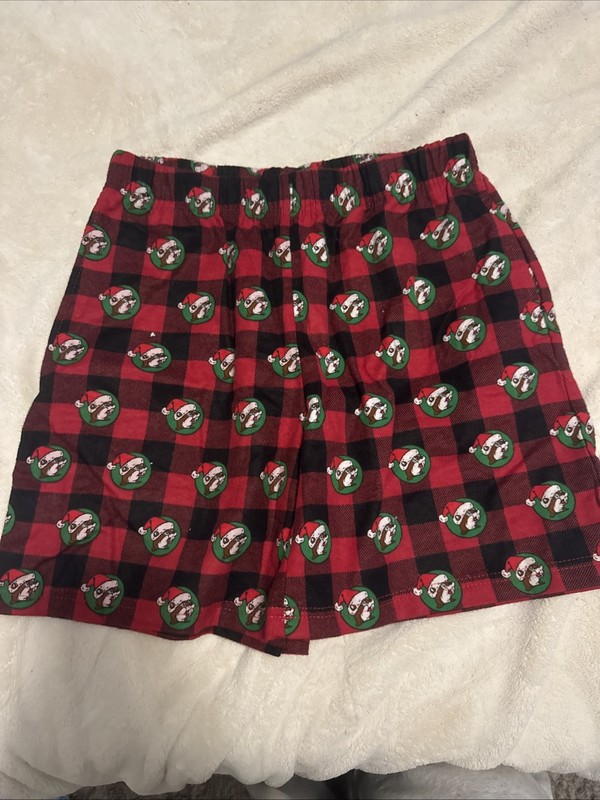 Buc-ees Pj Shorts Women’s Size Medium Red Plaid