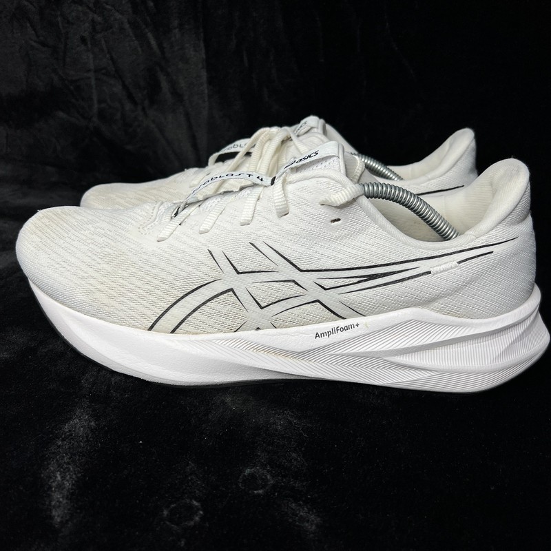 Asics Versablast 4 1011B984 Womens 12 Running Shoes White Black Athletic Sneaker