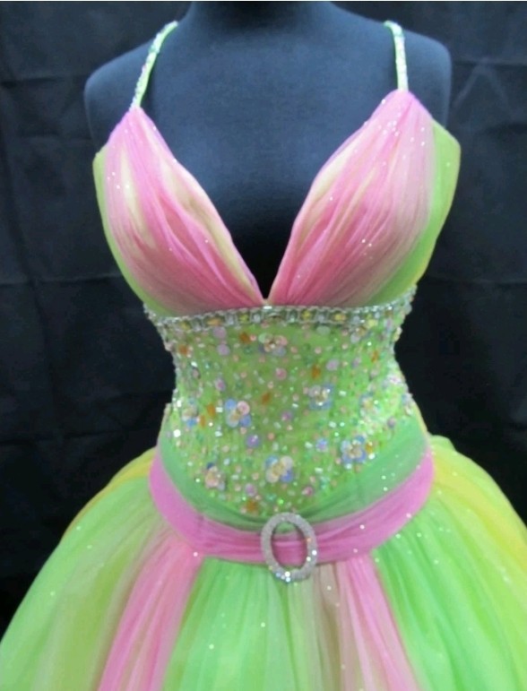 SUNLIME POSH PRECIOUS FORMALS QUINCEANERA BALLGOWN Prom Dress Pageant Gown 20664 gallery
