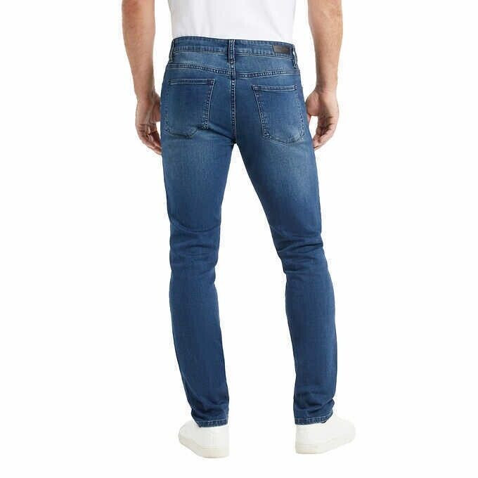 Kenneth Cole Men's Straight Fit 2 Way Stretch Denim Jeans gallery