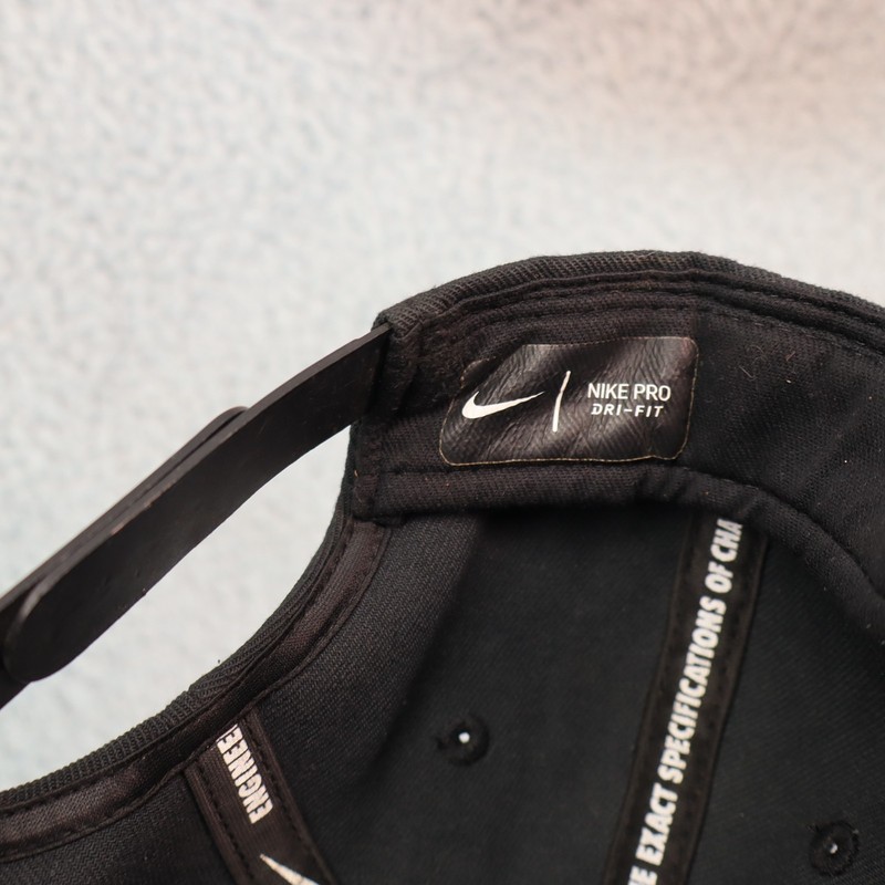 Nike Dri-FIT Pro Structured Futura Cap Mens Casual Hat SnapBack Black Size S/M gallery