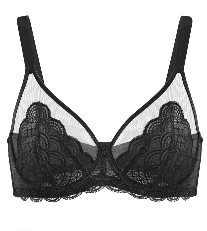 Mermaid Scales Lace Underwire Bra- HSIA 34DD-42DDD gallery
