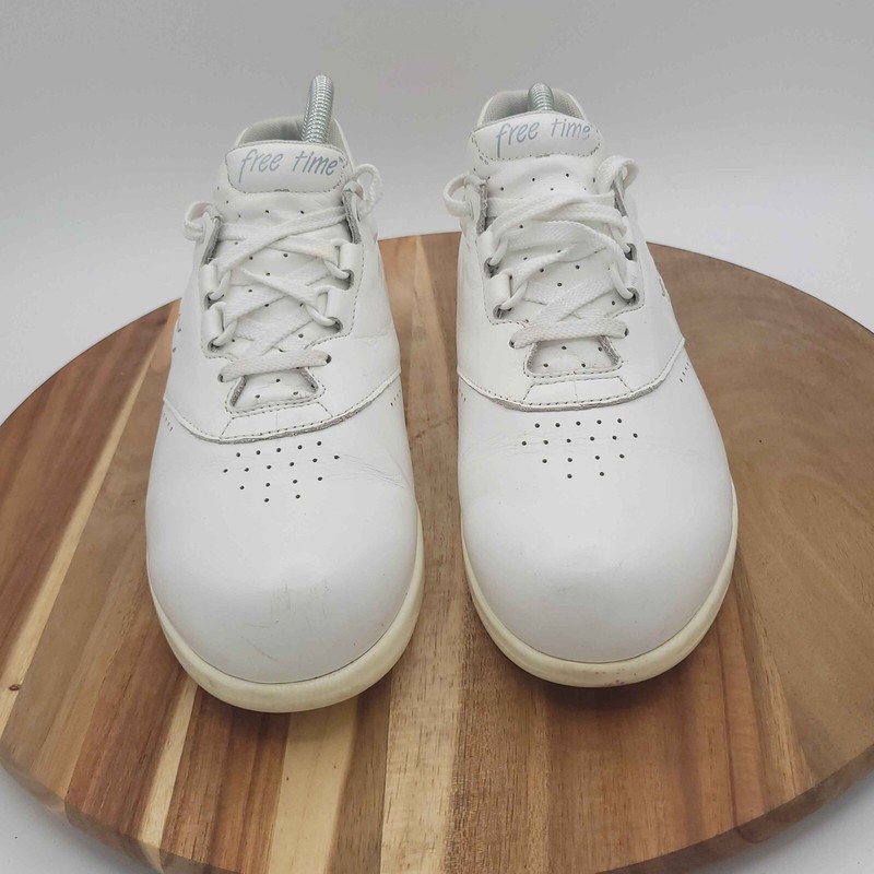 SAS Free Time Womens Size 9 Narrow White Leather Walking Orthopedic Tripad Shoes gallery